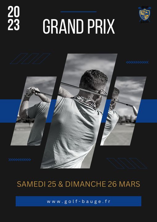 Grand Prix 2023 du Golf de Bauge en Anjou